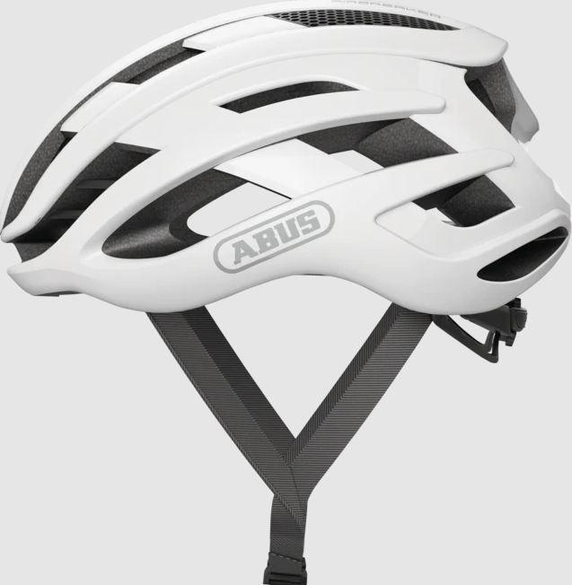 KOLESARSKA ČELADA ABUS Airbreaker Matt Polar White