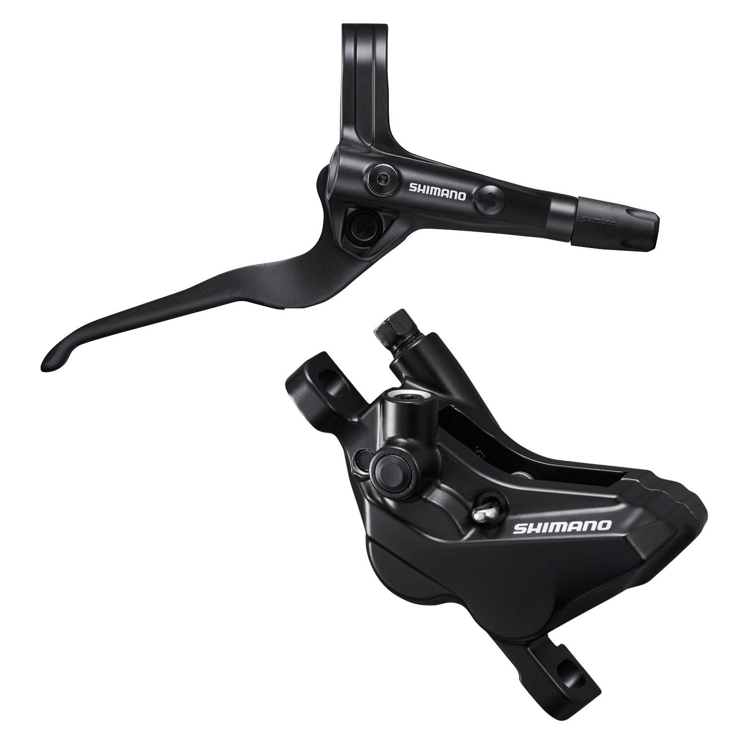 ZAVORA DISC SESTAVLJENA SHIMANO BL-MT402-3A(L), BR-MT420(F), ČRN